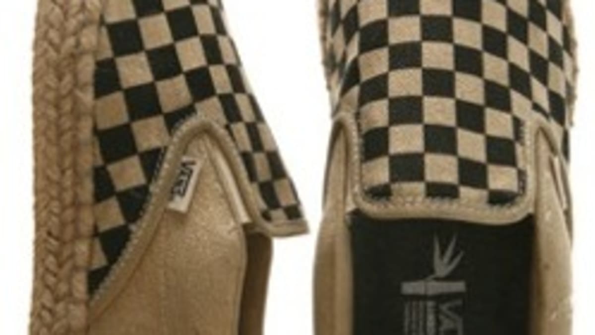 Vans Madera Checkerboard Slip On Acquire