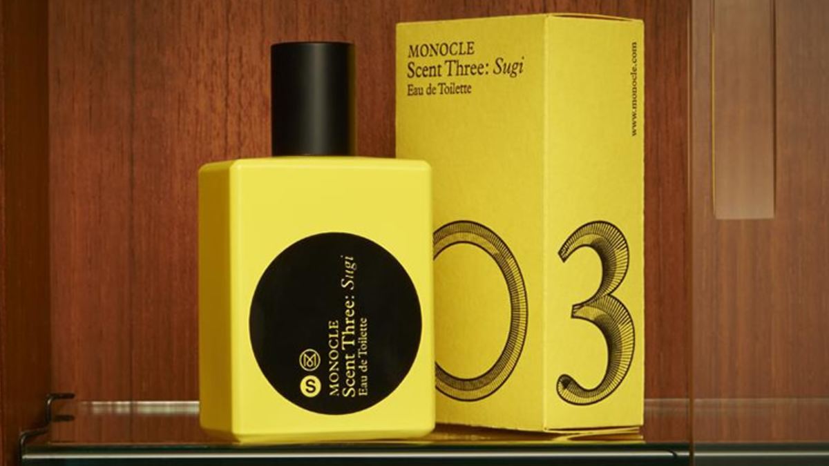 Monocle x Commes des Garcons Scent Three Sugi Acquire