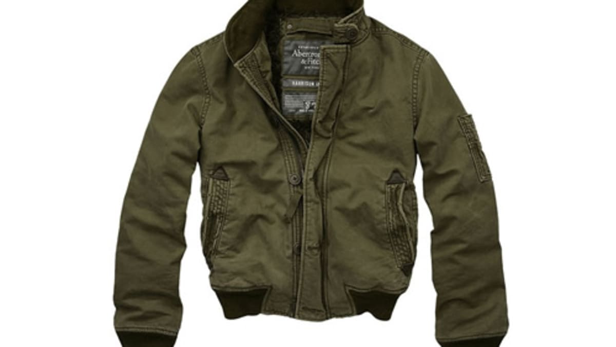 Abercrombie and fitch army jacket top