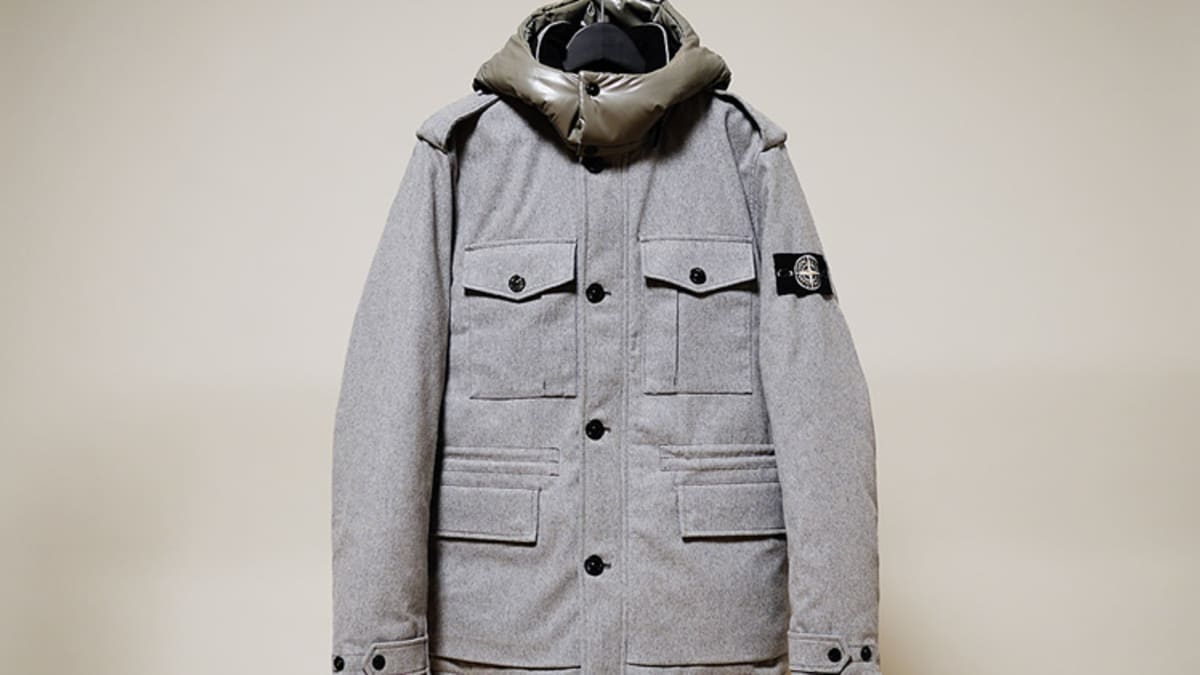 Stone Island Wool Ice Jacket F W 14 Acquire