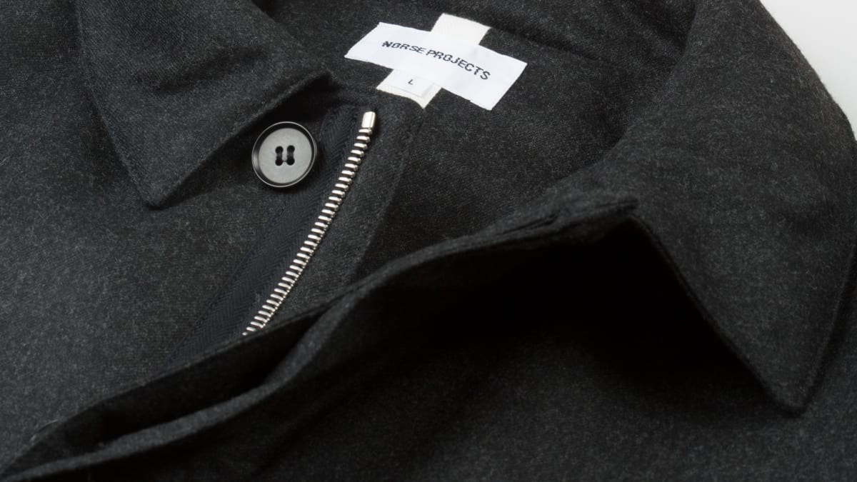 Norse Projects Thor Storm Wool Raincoat Acquire