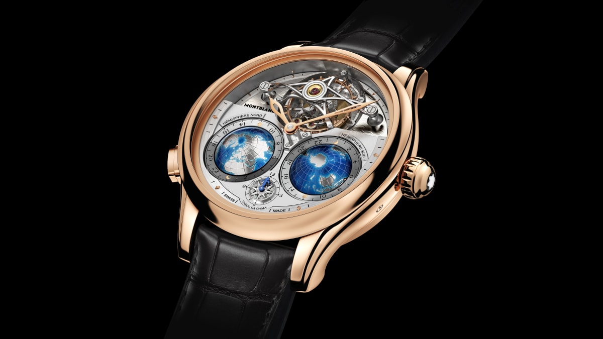 Montblanc villeret tourbillon cylindrique geosphères vasco da gama outlet