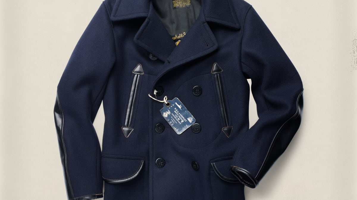 Rrl pea coat discount