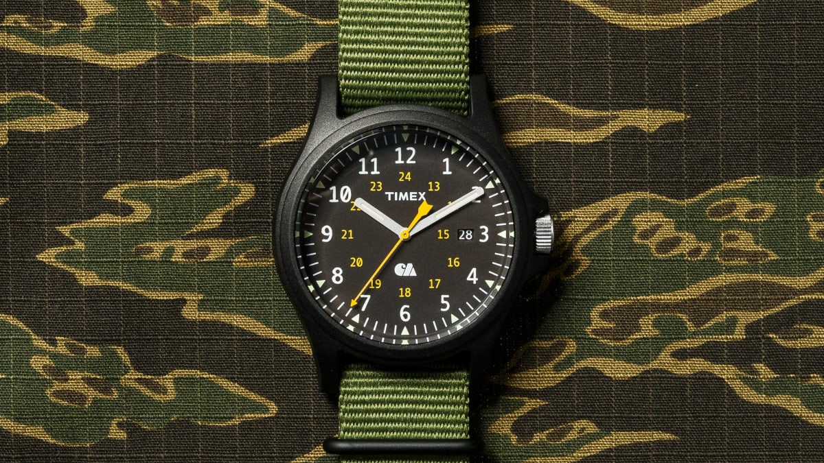 Carhartt WIP releases military inspired field watch with Timex Acquire