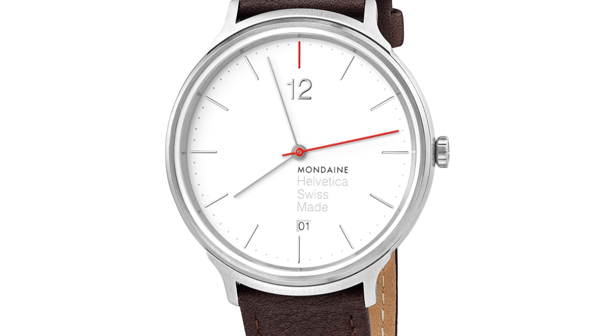 Mondaine helvetica spiekermann new arrivals