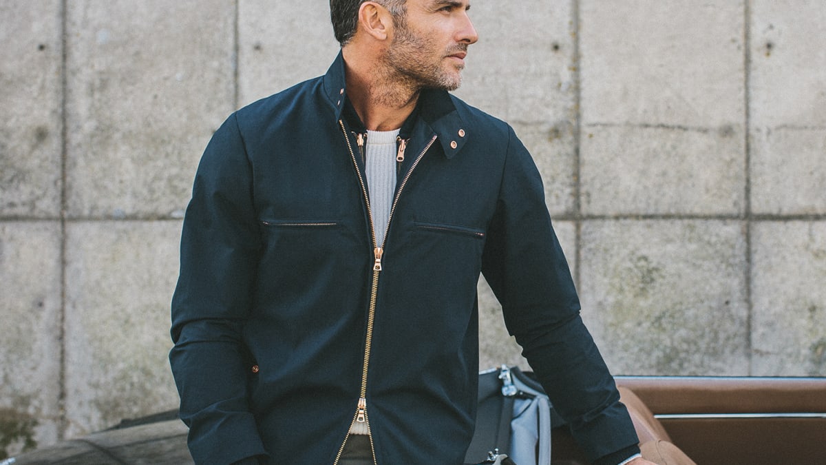 Private white shop vc flight jacket