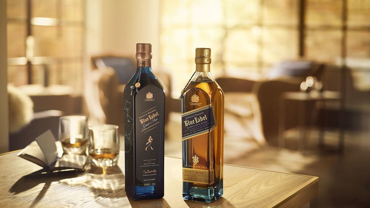 Johnnie Walker bottles irreplaceable whiskies for its Blue Label Ghost and  Rare - Acquire