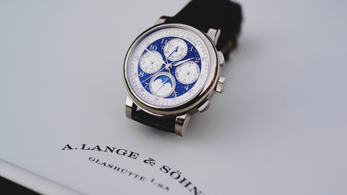 A. Lange Sohne s 1815 Rattrapante Perpetual Calendar Handwerkskunst is a love letter to the stars Acquire
