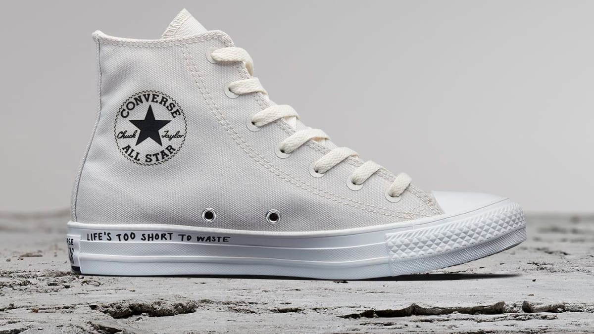 Converse Renew rethinks the Chuck Taylor in upcycled materials Acquire