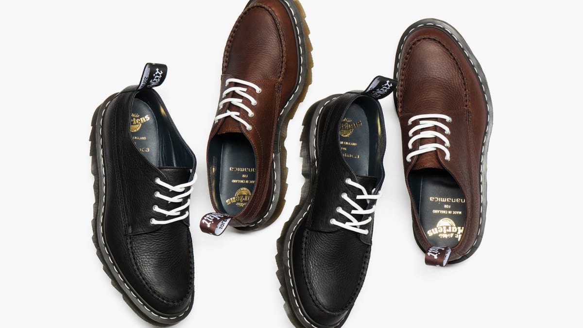 nanamica and Dr. Martens release the Camberwell Pack Acquire