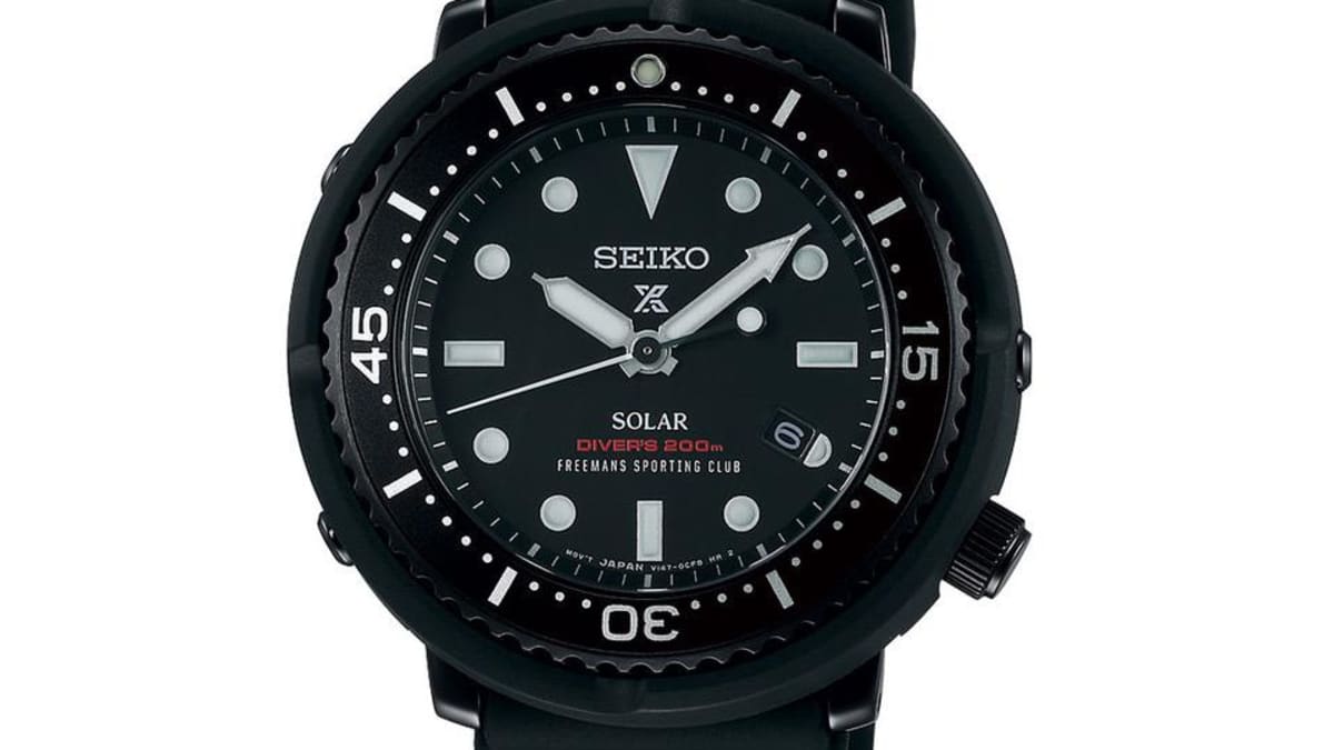 Freemans Sporting Club brings its Japan exclusive Seiko Prospex Stateside Acquire
