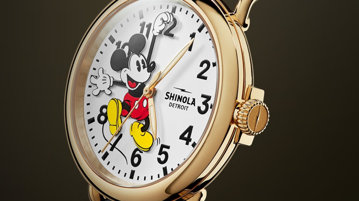Shinola disney watch store