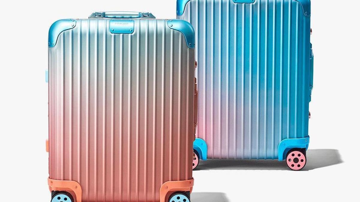 Rimowa reveals its colorful collaboration with artist Alex Israel Acquire