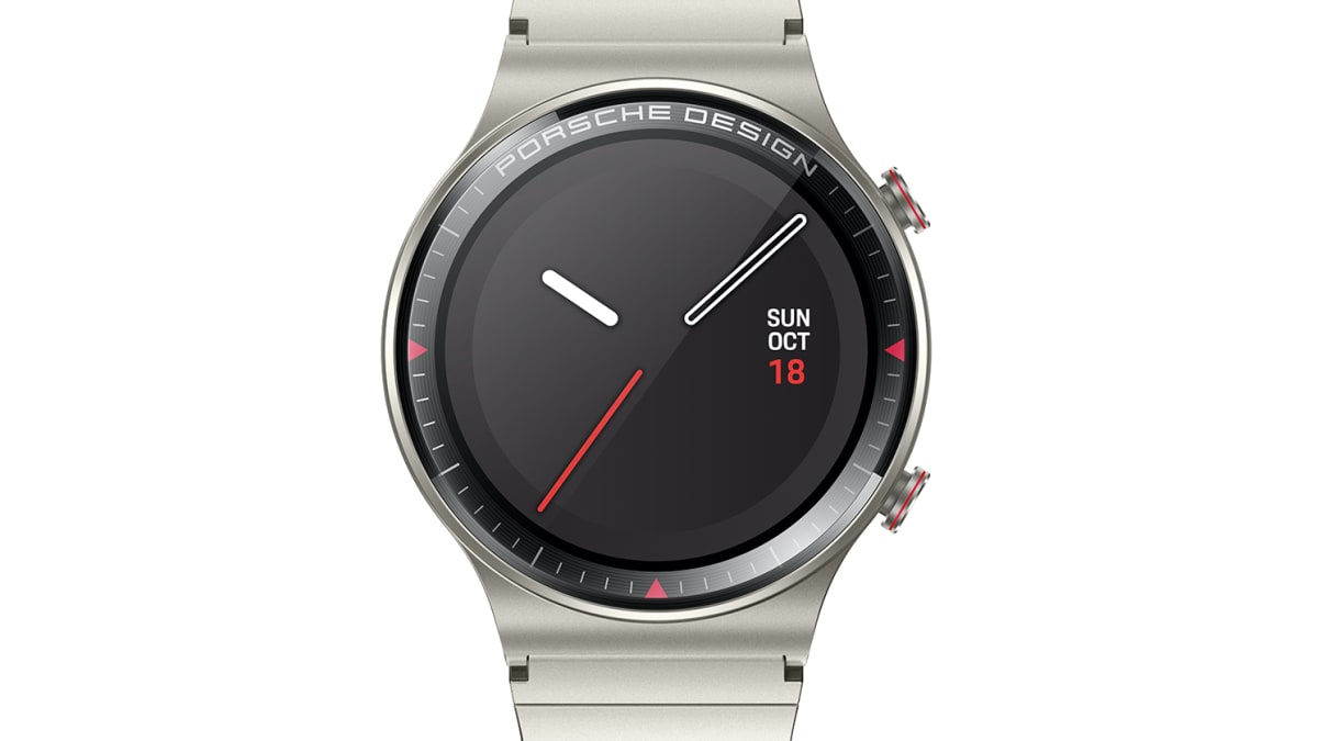 Porsche Design and Huawei reveal their all titanium smartwatch Acquire