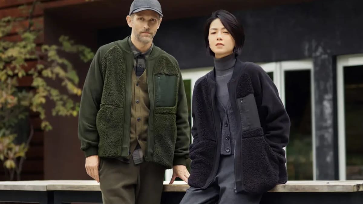 Eg uniqlo clearance fleece jacket