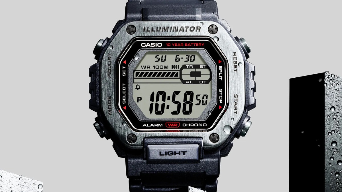 Casio 10 year battery wr100m new arrivals