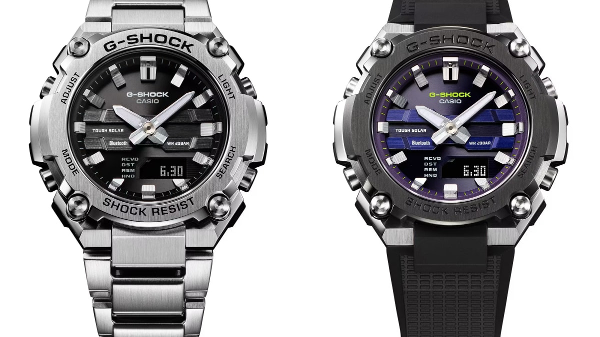 G-Shock releases its smallest, thinnest, and lightest G-STEEL model yet -  Acquire