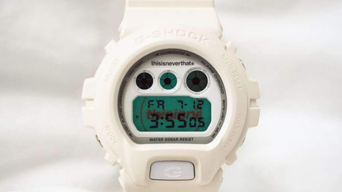 通販 クリスマスセール2024: 特集 thisisneverthat launches their limited edition G-Shock 6900 時計