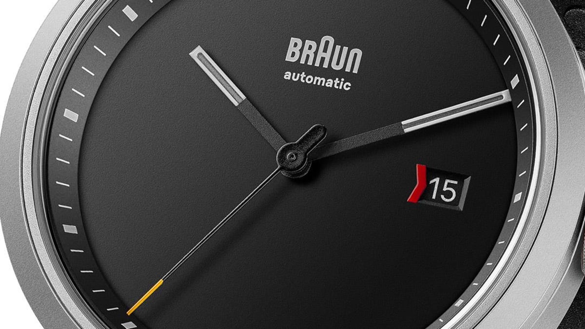 Braun automatic watch cheap