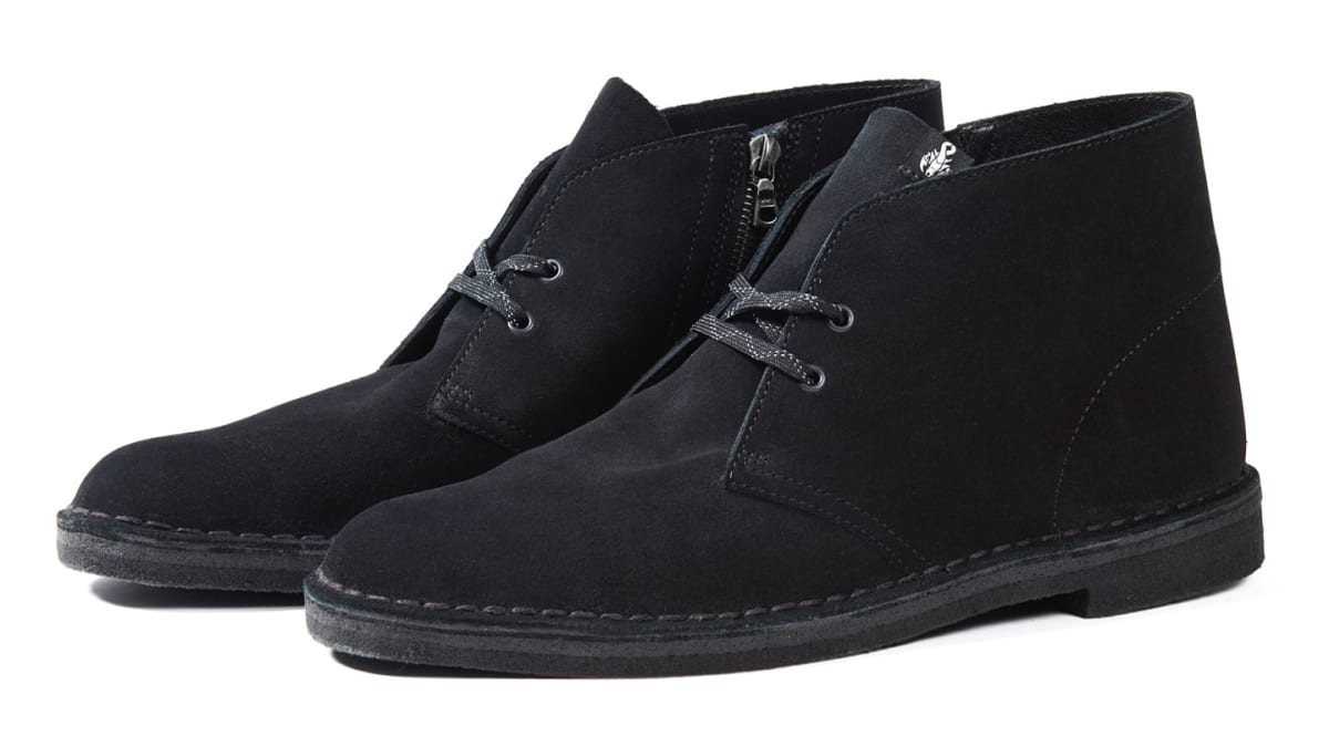 『4年保証』 zips side signature its puts Soph. on Boot Desert Clarks the 靴