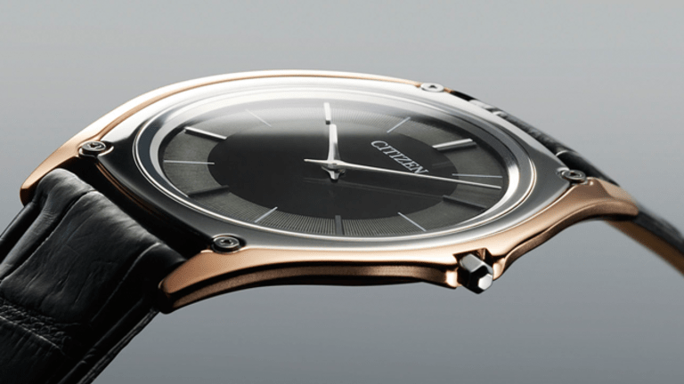 Citizen s new flagship watch is the thinnest light powered watch in the world Acquire