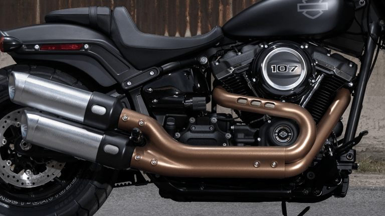 Harley Davidson s 2018 Fat Bob takes their design language into the future Acquire
