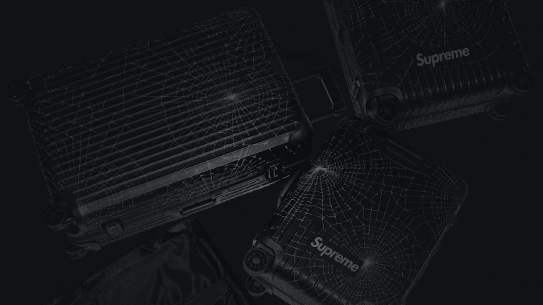 Rimowa supreme 2025 spider web