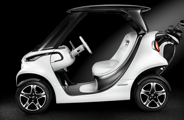 Mercedes golf buggy top