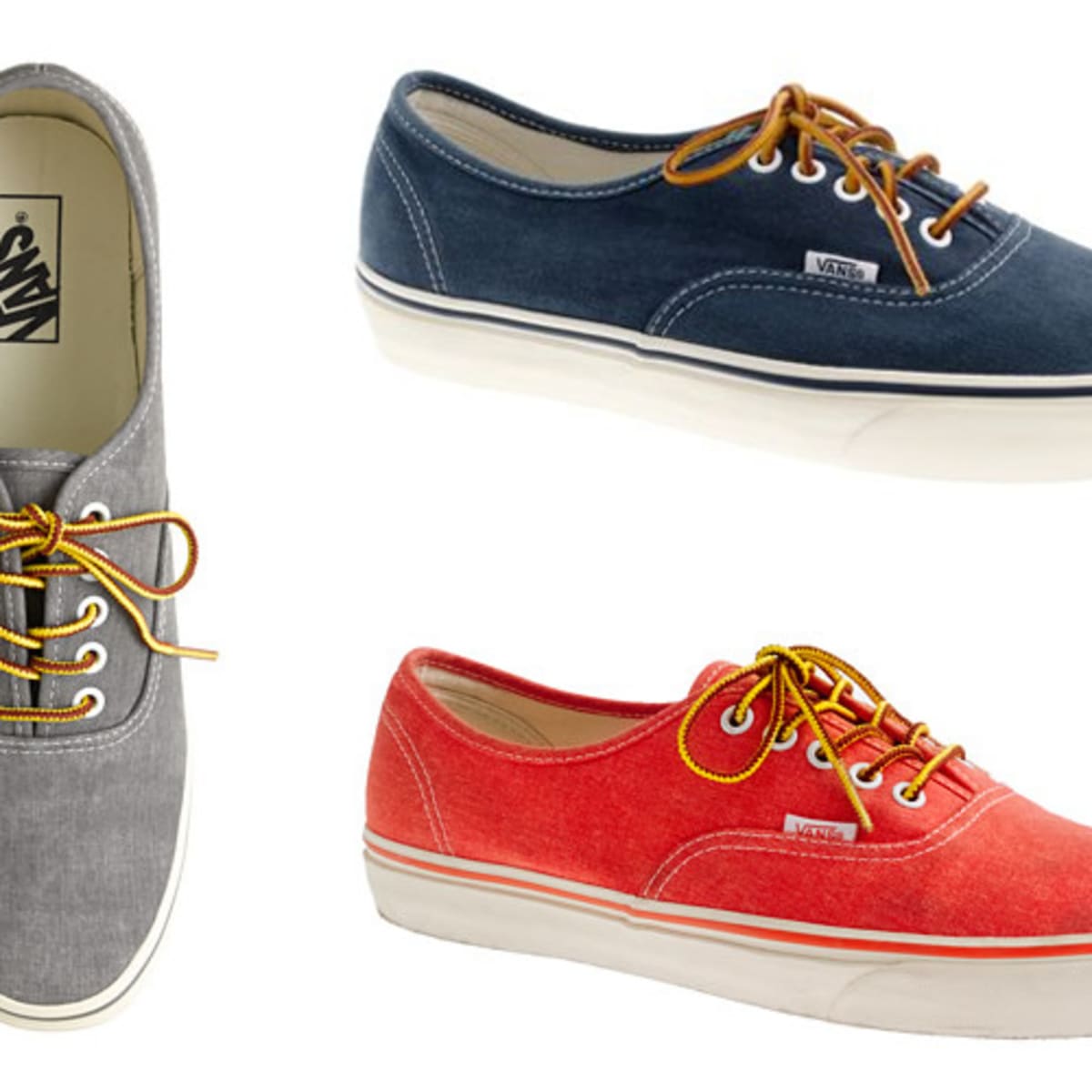 vans for j crew washed canvas