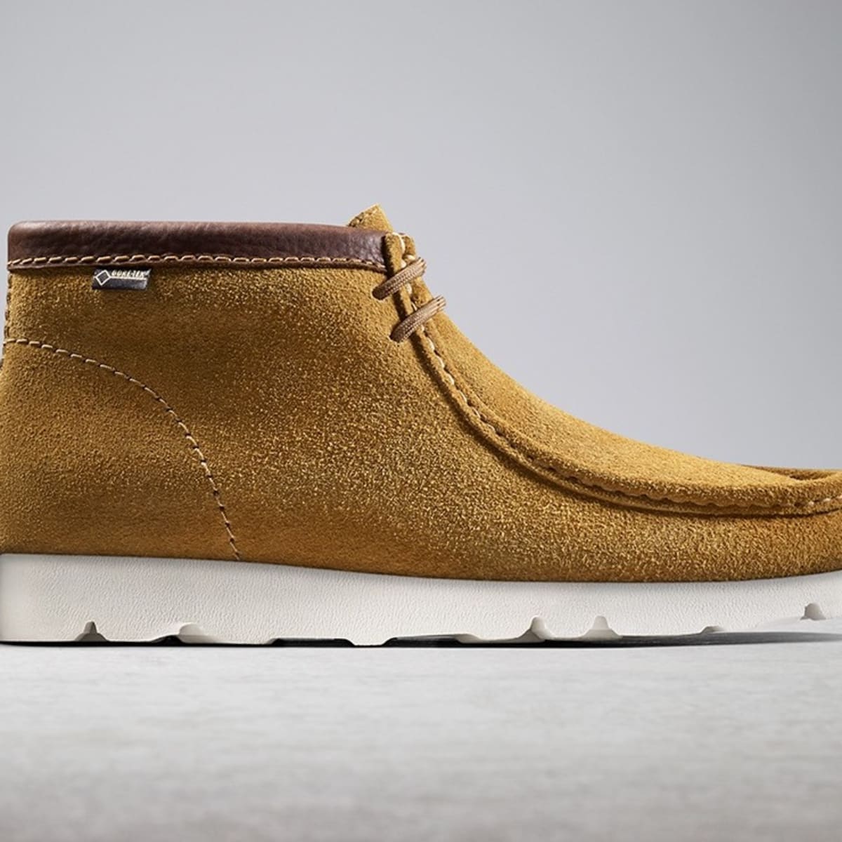 clarks wallabees waterproof