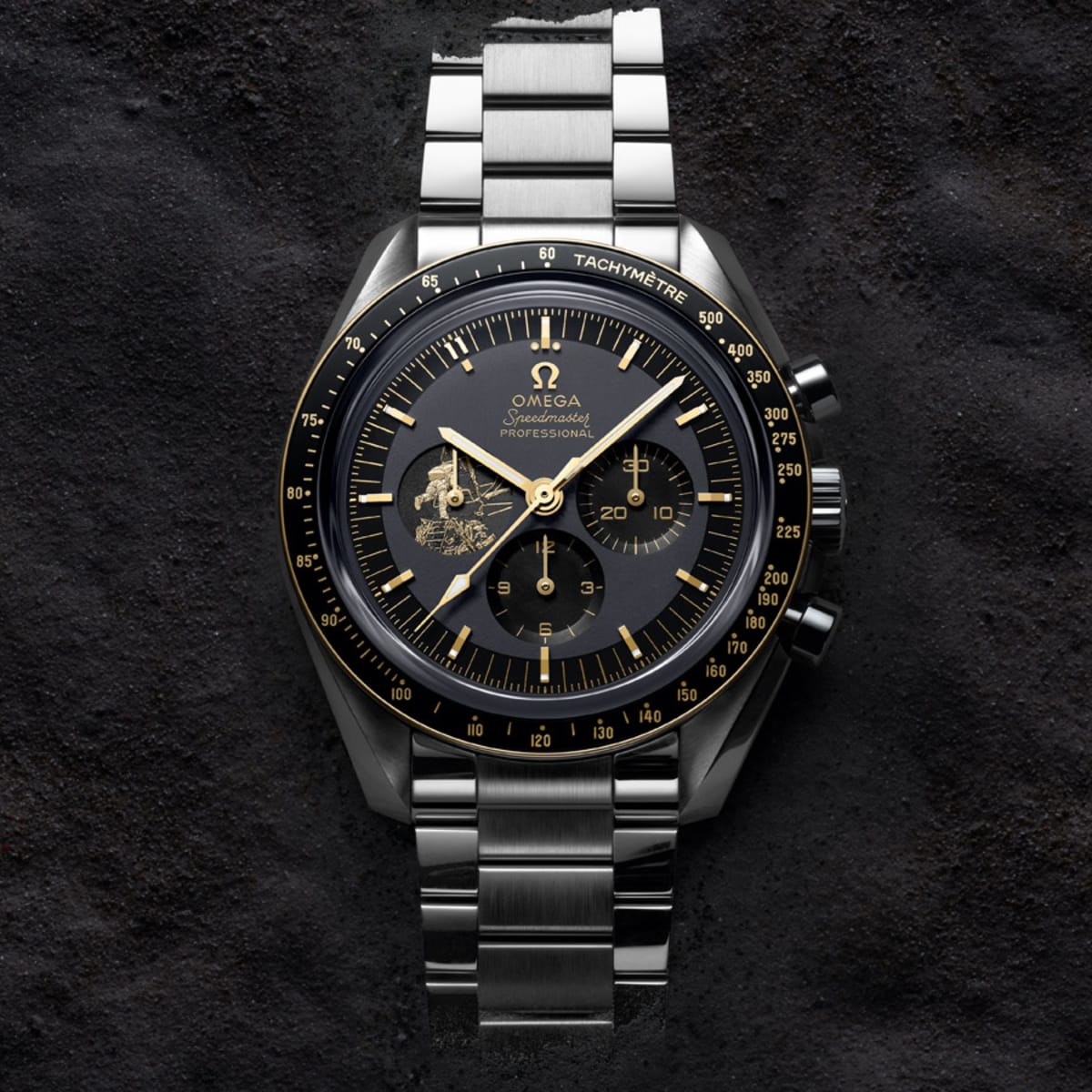 omega lunar landing watch