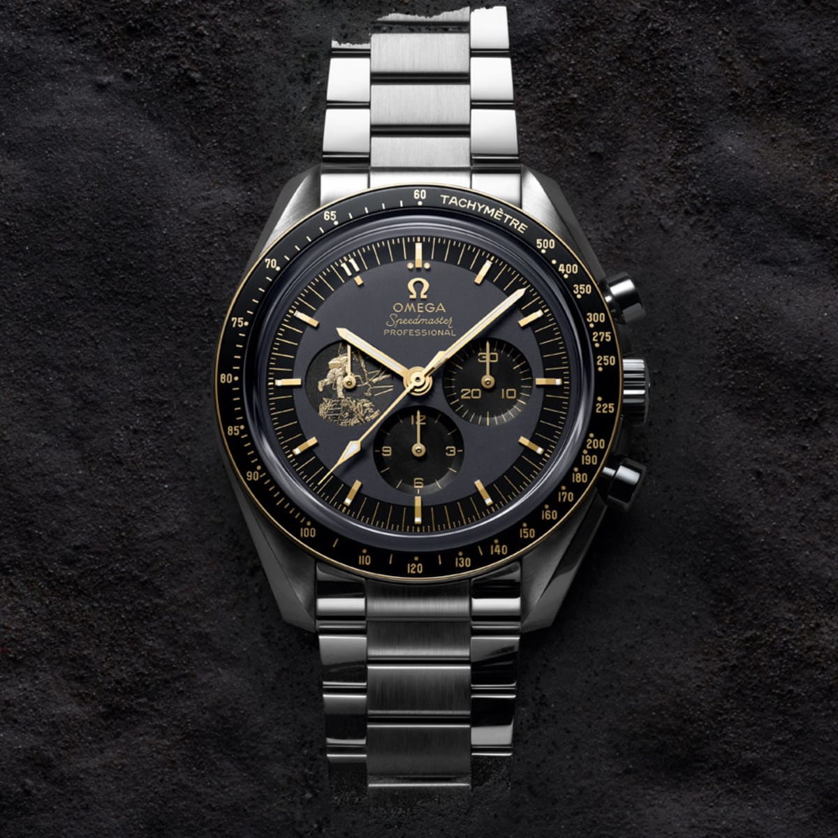 omega that went to the moon