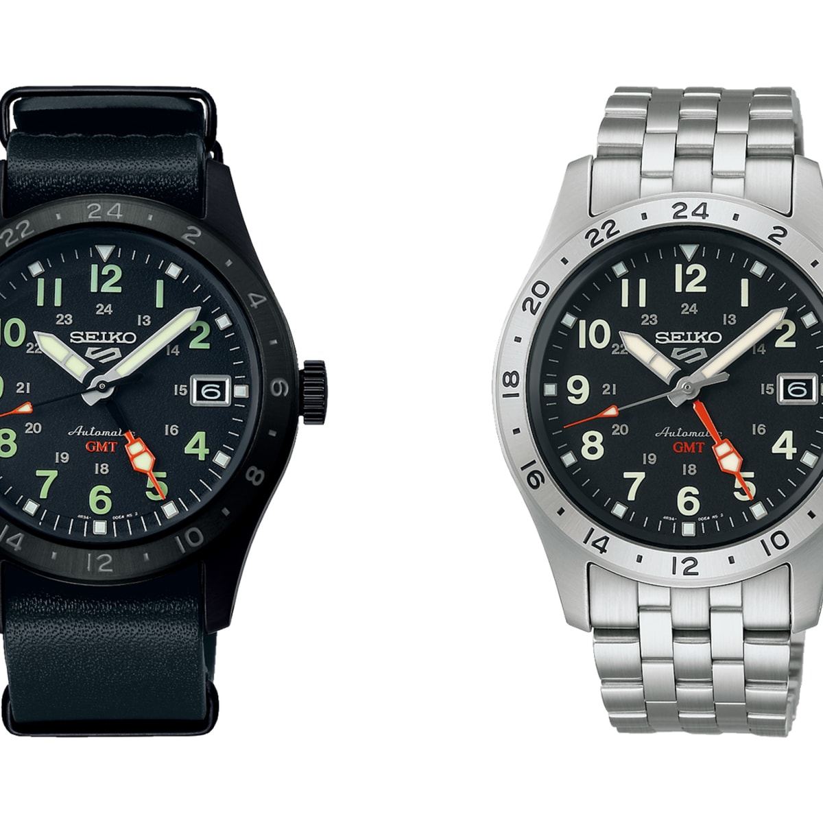 First Look: The New Seiko 5 Sports Field GMT ref. SSK023 & SSK025