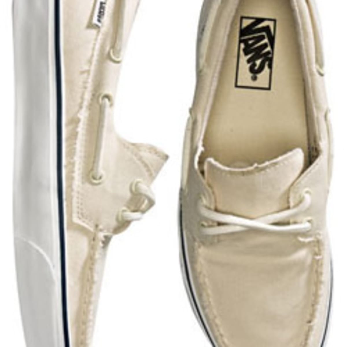 Vans zapato del barco white sales