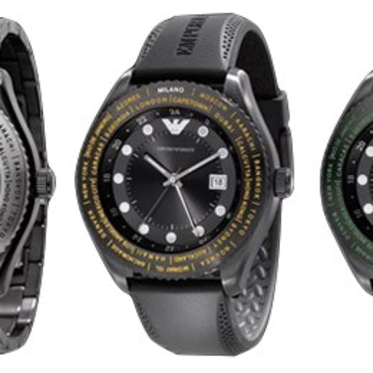 Emporio Armani AR0587 World Time Watch - Acquire