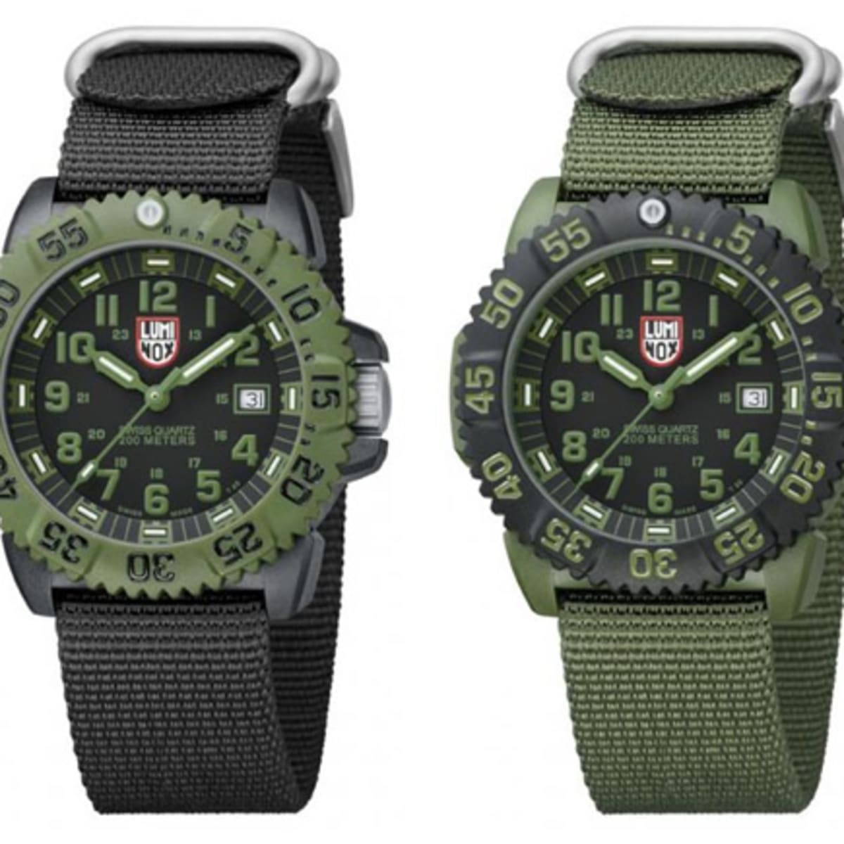 Luminox green best sale