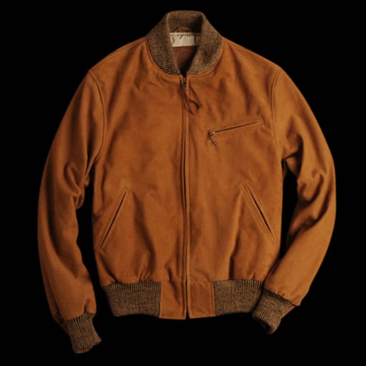 Golden bear suede bomber new arrivals