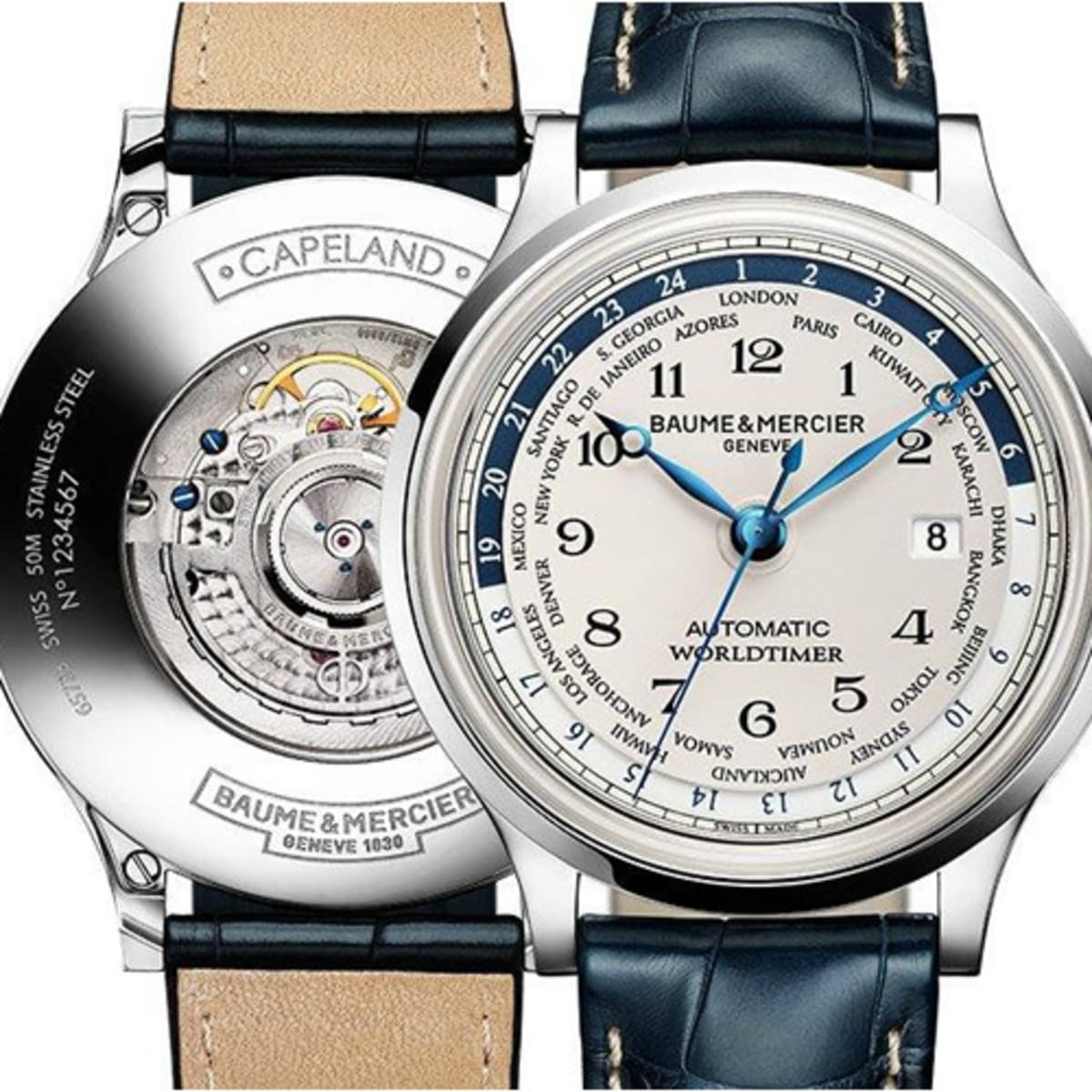 Baume Mercier Capeland Worldtimer Acquire
