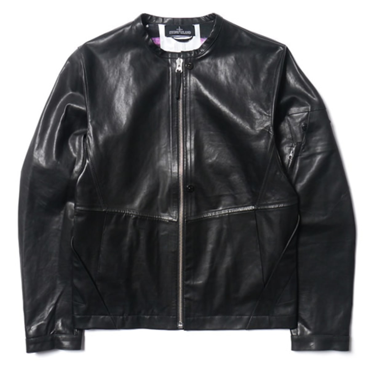 Stone island biker jacket new arrivals
