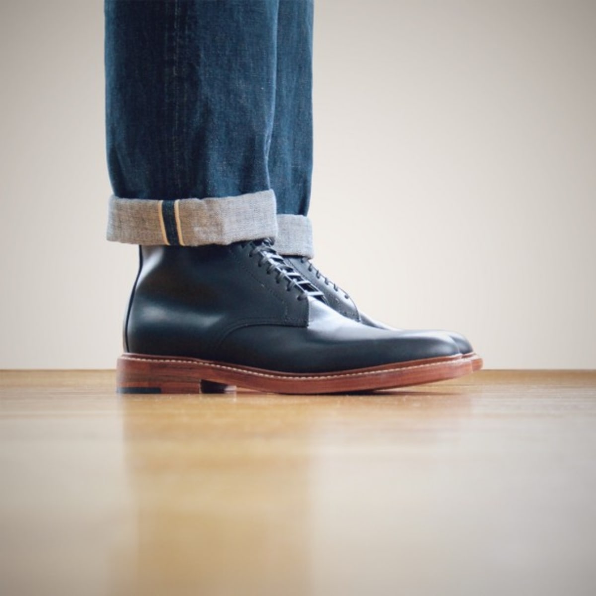Oak street bootmakers clearance plain toe blucher