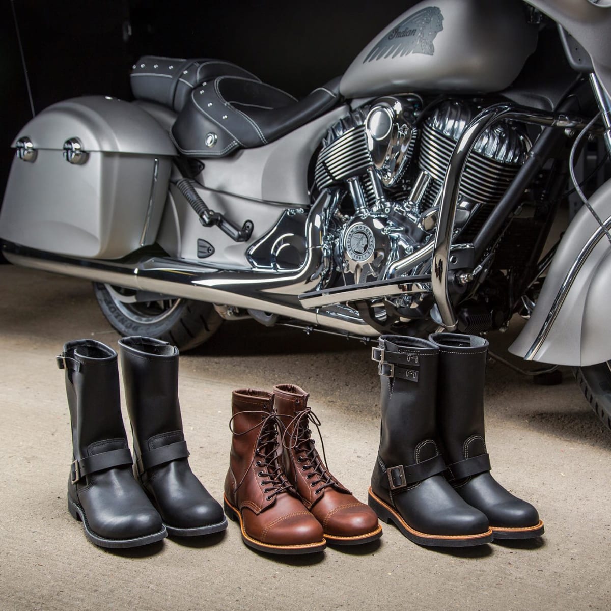 Indian top motorcycles boots
