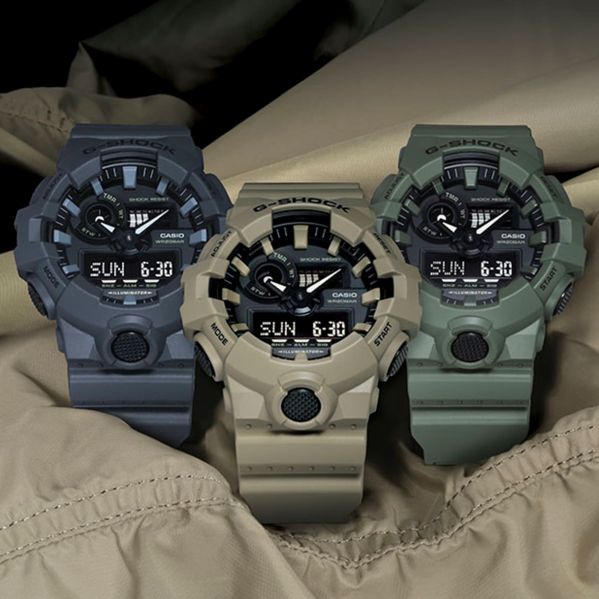 G shock military colour watch shop