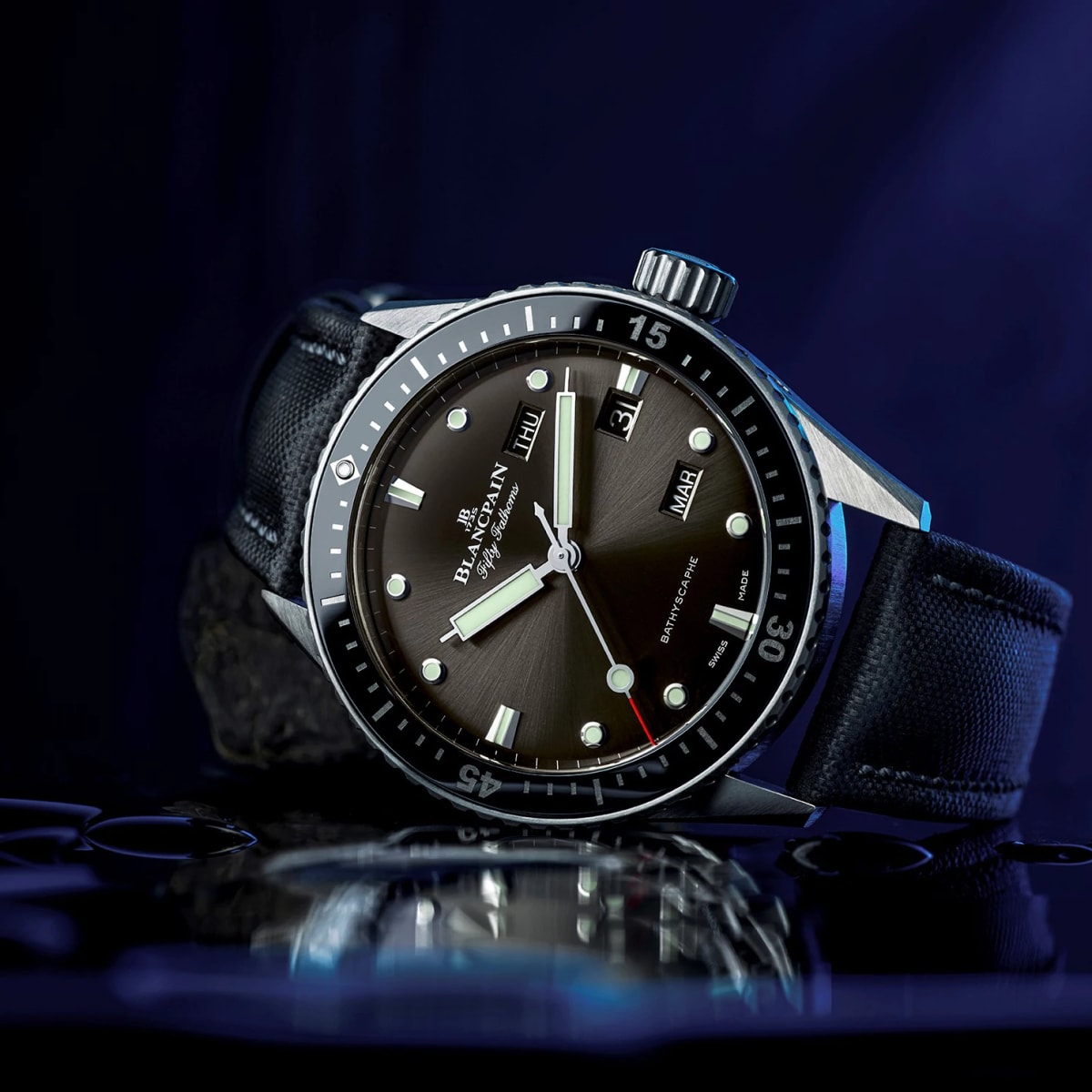 Blancpain fifty fathoms annual calendar top