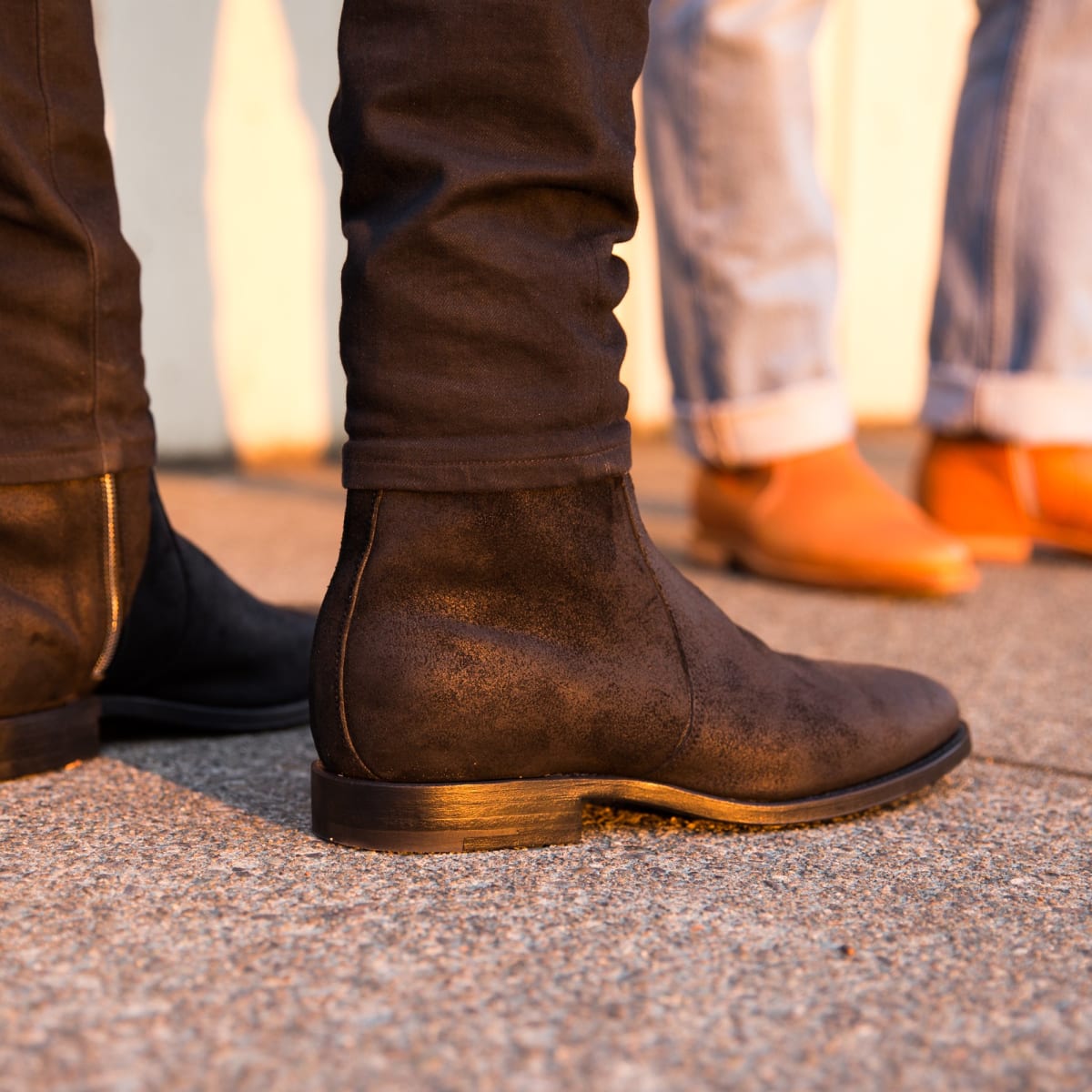 Viberg side zip boots cheap