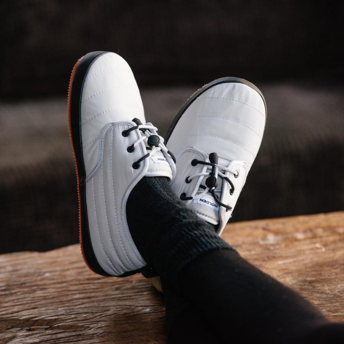 Holden s Puffy Slipper Shoe is an apres ski essential Acquire