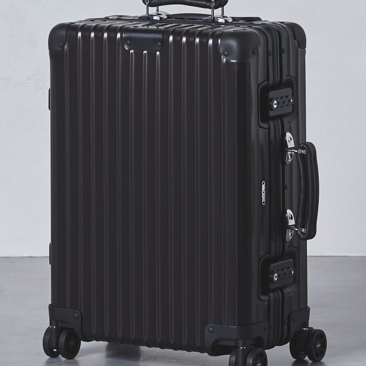 United Arrows is releasing Rimowa s Classic Flight suitcases in stealth black Acquire