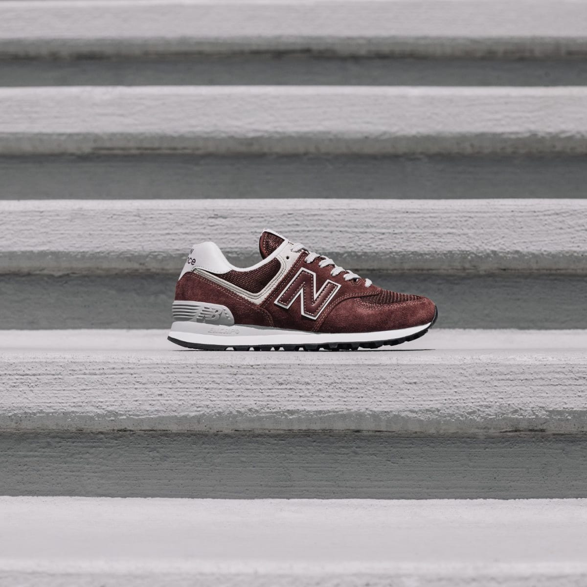 New balance 574 granate clearance