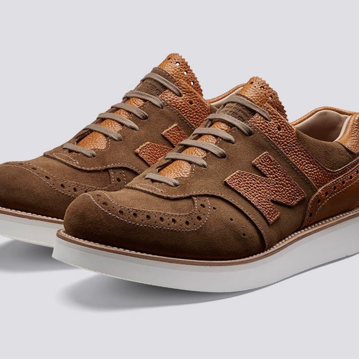 Grenson brings some sartorial style to the New Balance 576 Acquire