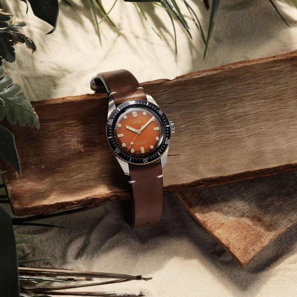 The Rake and Revolution team up with Oris on a Honey version of the Divers Sixty Five Acquire