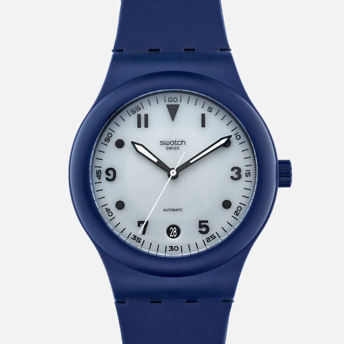 Swatch hotsell hodinkee blue